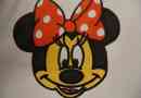 Hur man ritar minnie mouse face easy