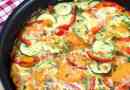 Hur man gör en spansk grönsaksomelett - recept