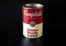 Varför är andy warhols campbell's soup känd?