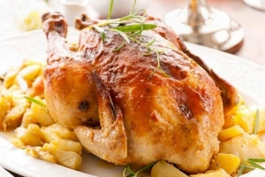 Julfylld kycklingrecept