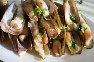 Hur man lagar razor clams spansk stil