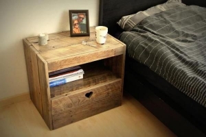Hur man gör ett diy-sängbord med pallar