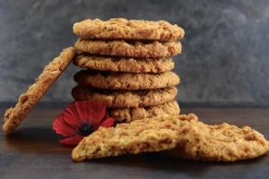 Hur man gör anzac biscuits chewy