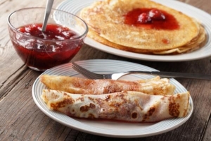 Hur man gör crepes utan ägg