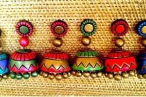 Hur man gör terracotta jhumkas