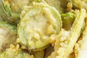 Hur man gör zucchini tempura
