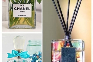 Hur man återvinner parfymflaskor - diy crafts