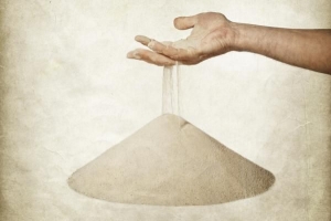 Vad händer om kinetisk sand blir blöt